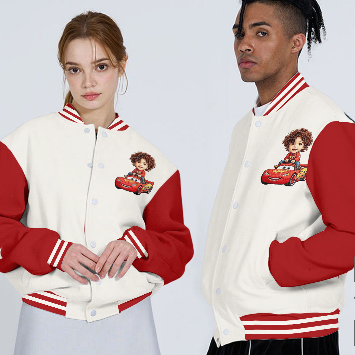 Strong Race - Personalized Racing Lover Varsity Jacket