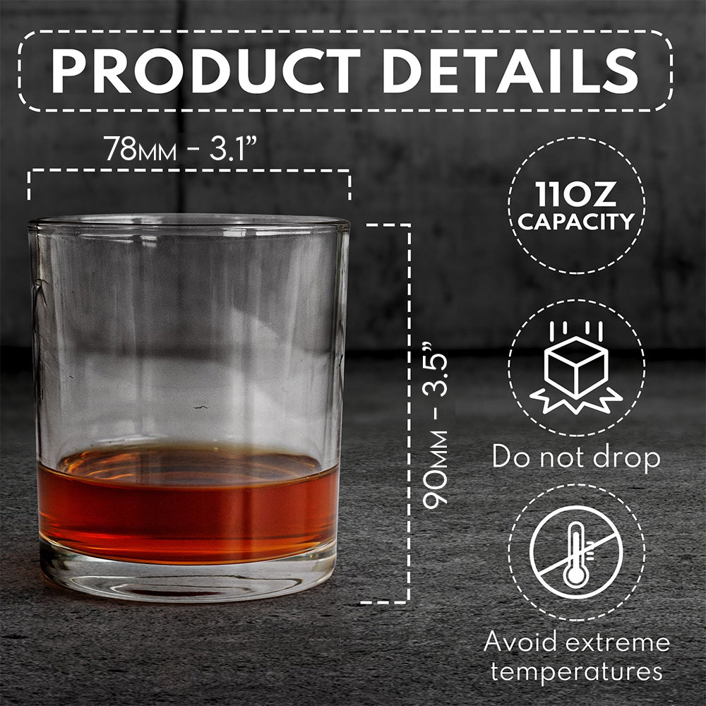 Too Cute To Sip Alone - Personalized Ohana Whiskey Glass