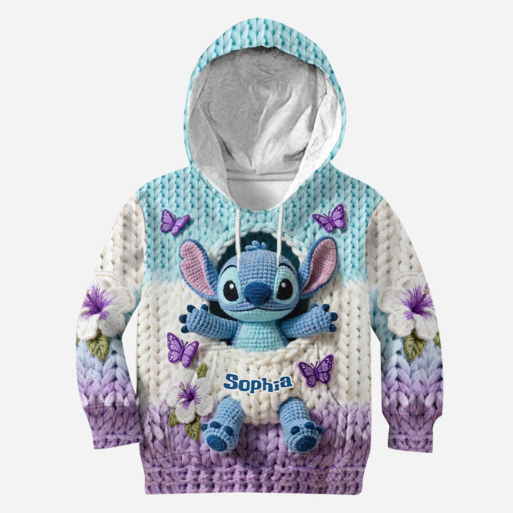 Blue Ohana - Personalized Ohana Hoodie and Leggings