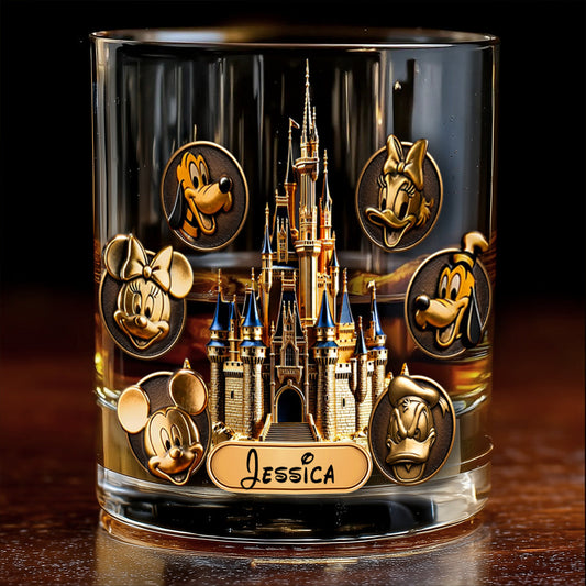 The Magical Castle - Personalized Mouse Whiskey Decanter Set