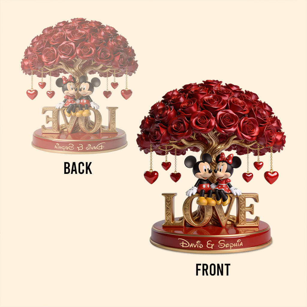You & Me We Got This - Personalized Mouse Custom Shaped Acrylic Plaque