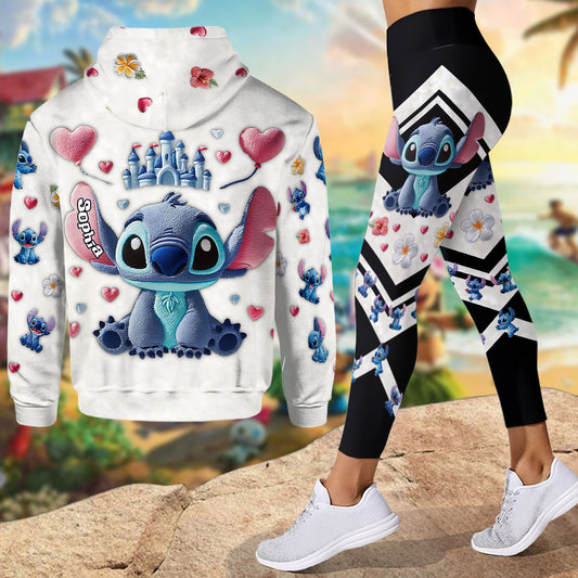 Ohana Means Family - Personalized Ohana Hoodie and Leggings