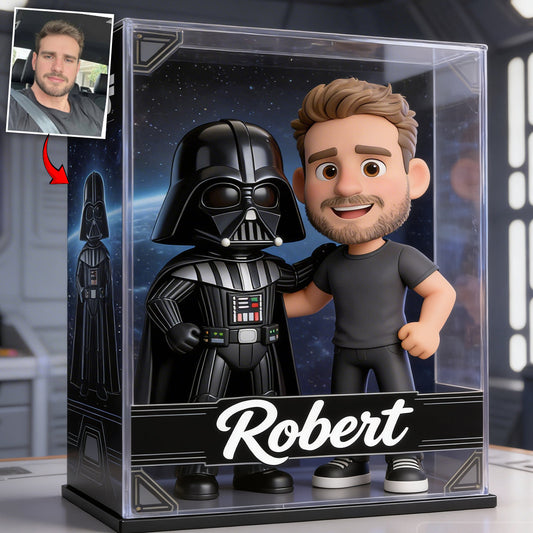 Custom Any Photo - Personalized The Force Custom Shaped Acrylic Plaque