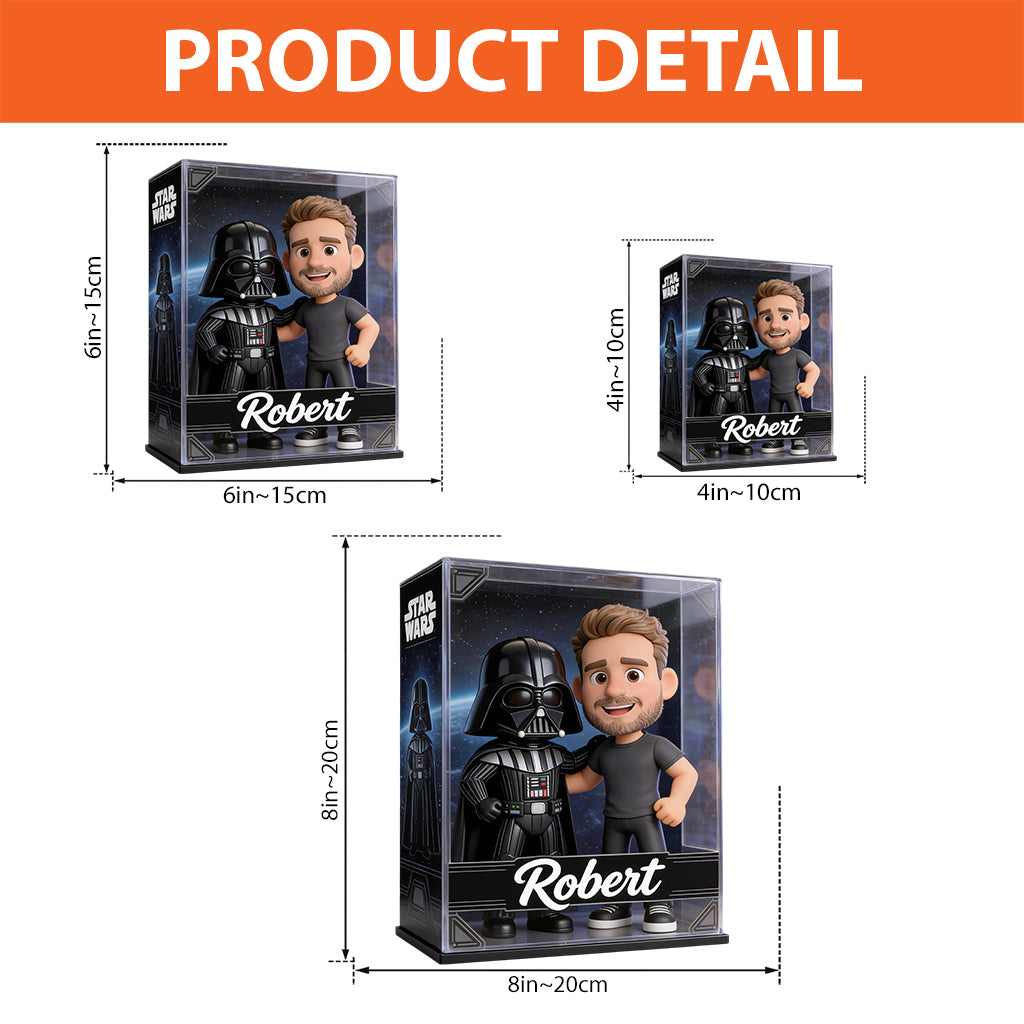 Custom Any Photo - Personalized The Force Custom Shaped Acrylic Plaque