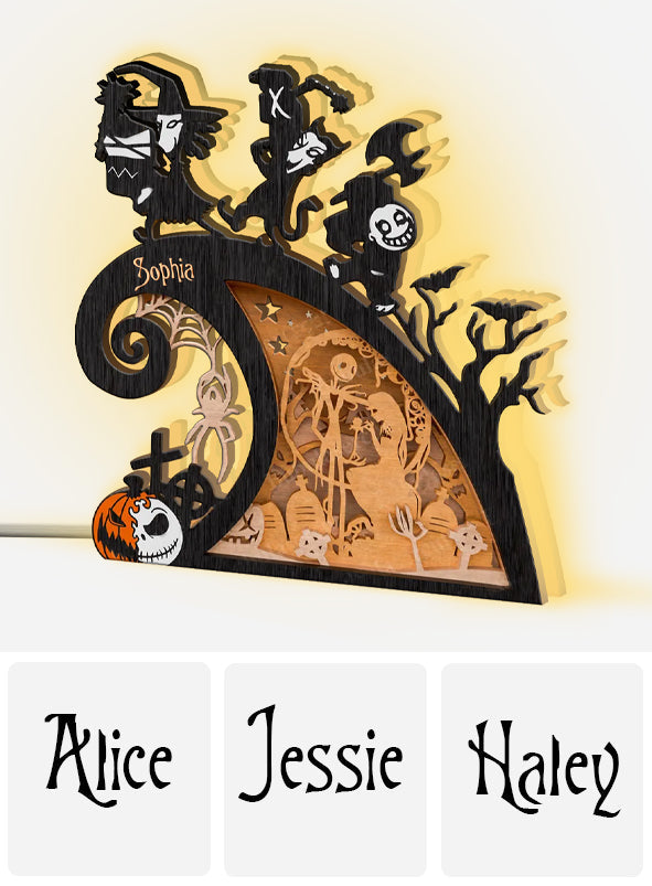 Nightmare - Personalized Nightmare Acrylic LED Night Light