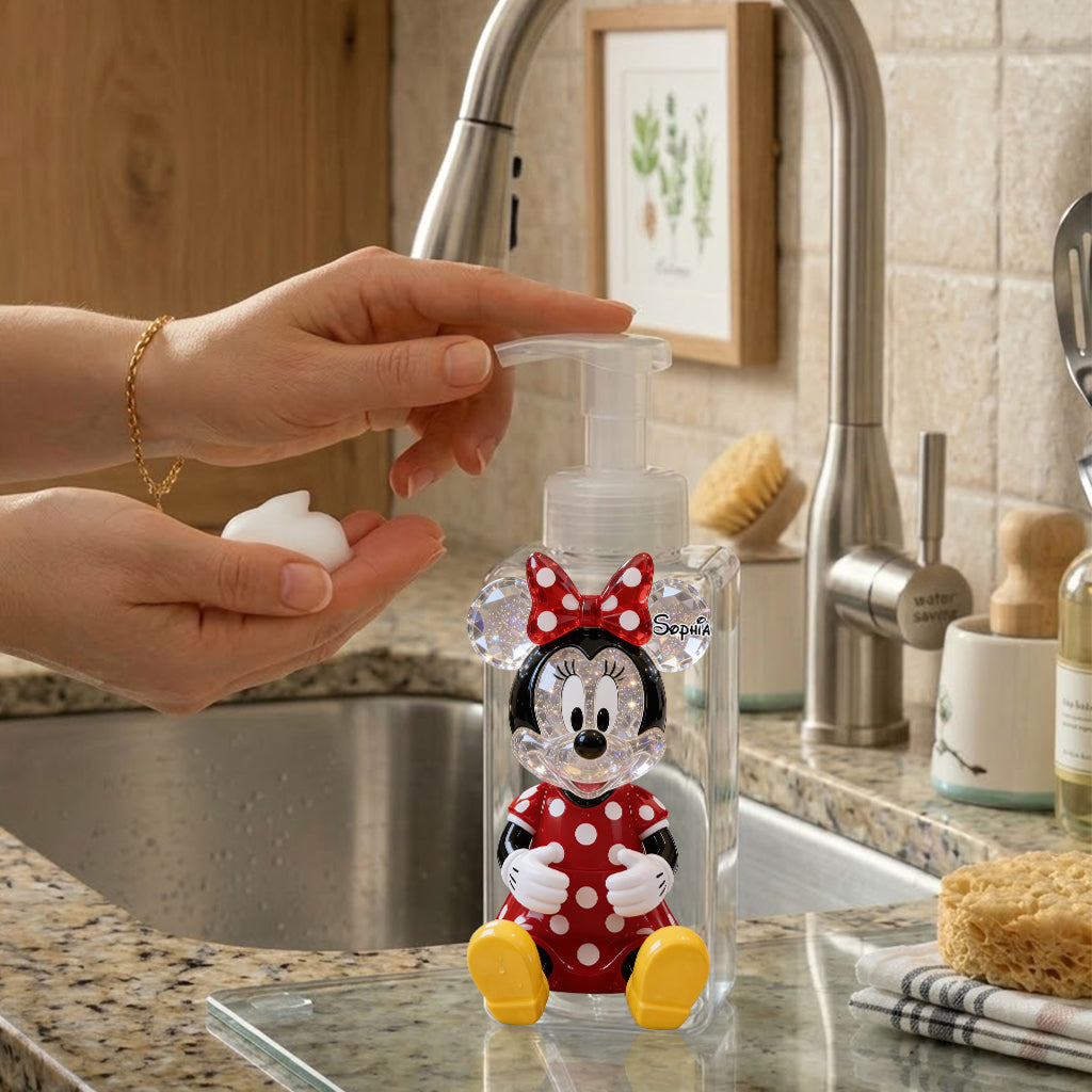 Cartoon Mouse - Personalized Mouse Soap Dispenser
