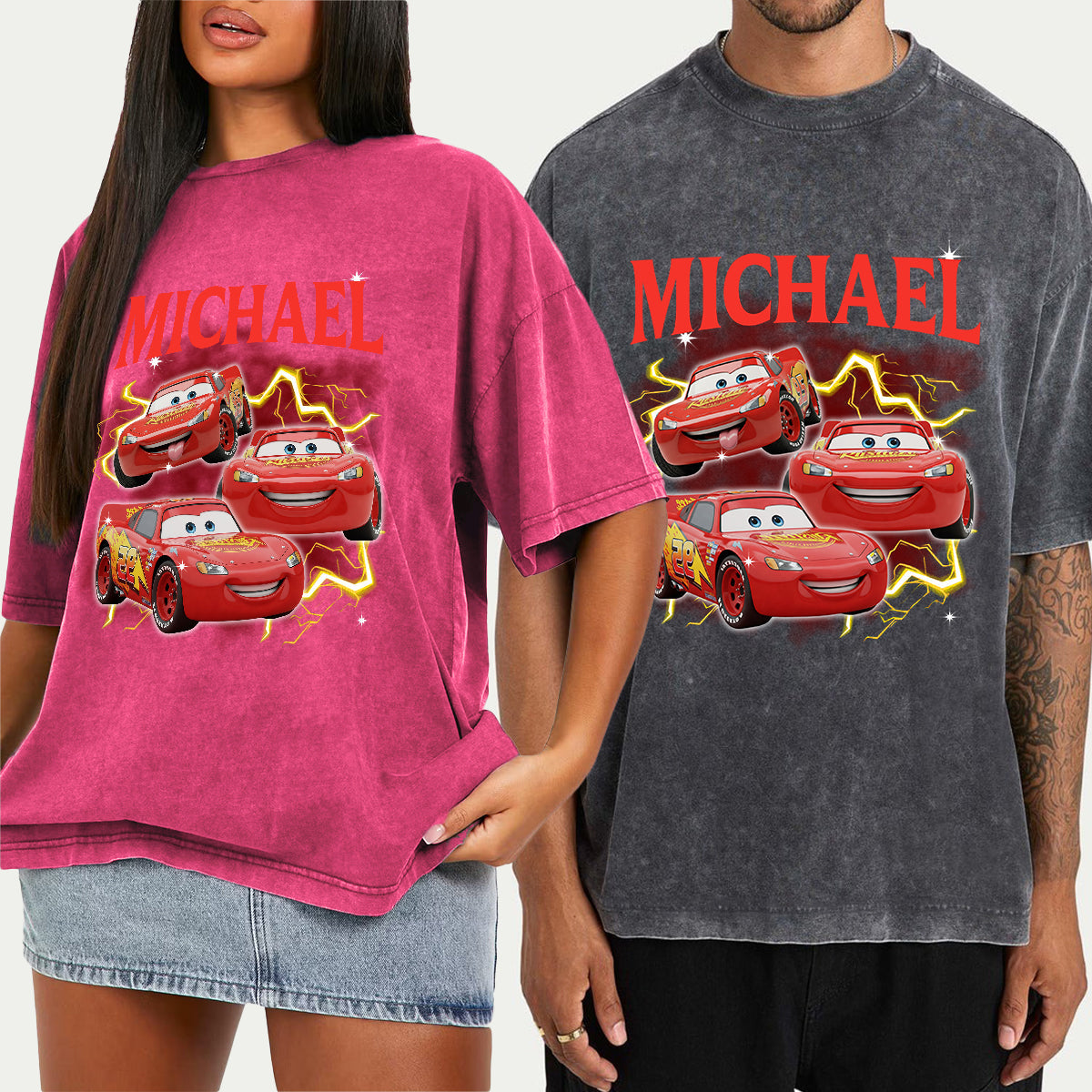 On The Road - Personalized Cars Wash T-shirt