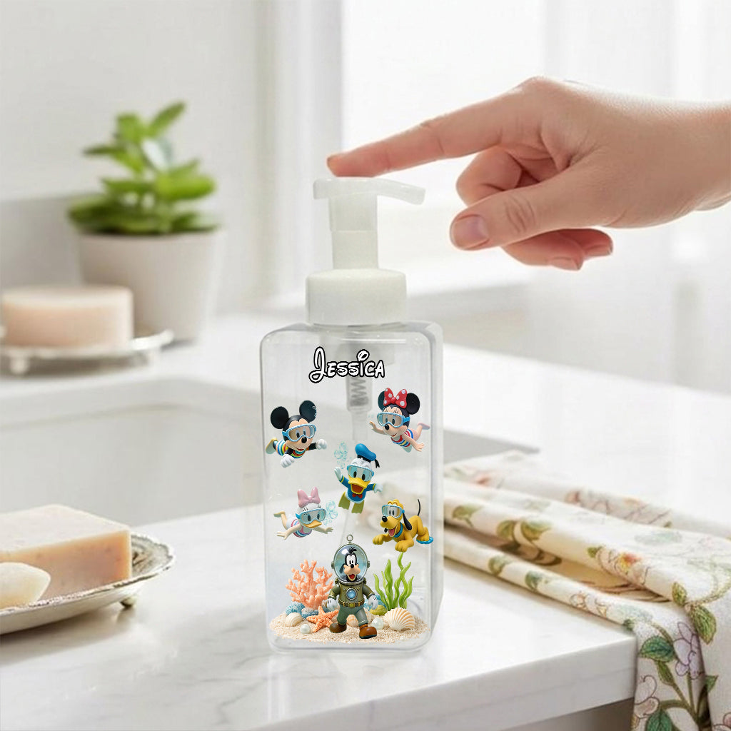 Swimming Friends - Personalized Mouse Pump Dispenser