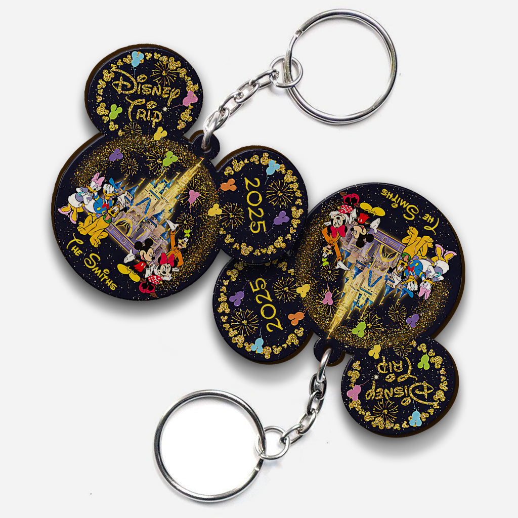 Magical Trip Any Photo - Personalized Mouse Keychain