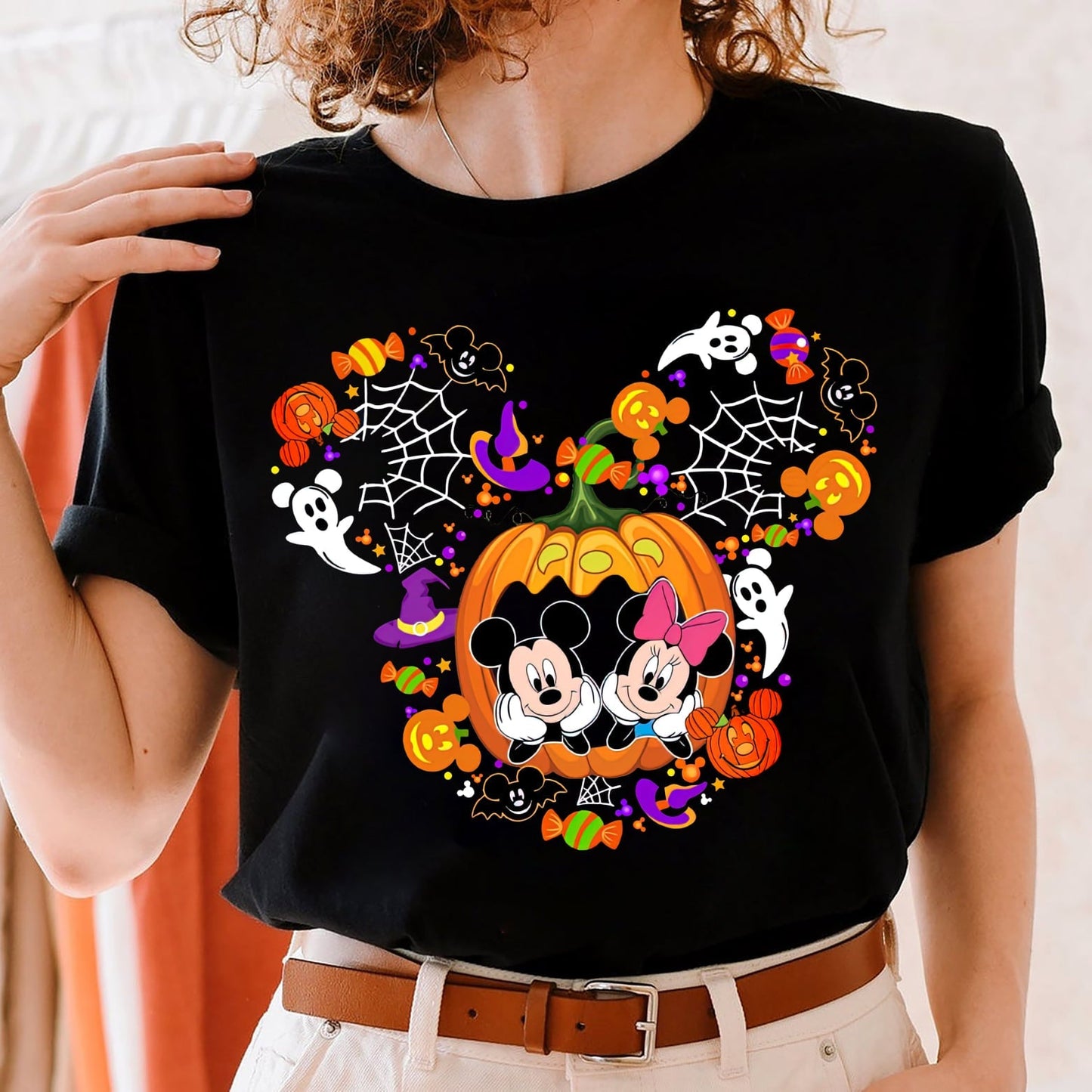 Happy Halloween Mouse T-shirt and Hoodie