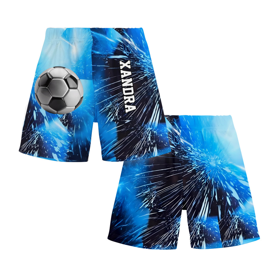 Cool Soccer Alphabet - Personalized Soccer Kid T-shirt & Shorts