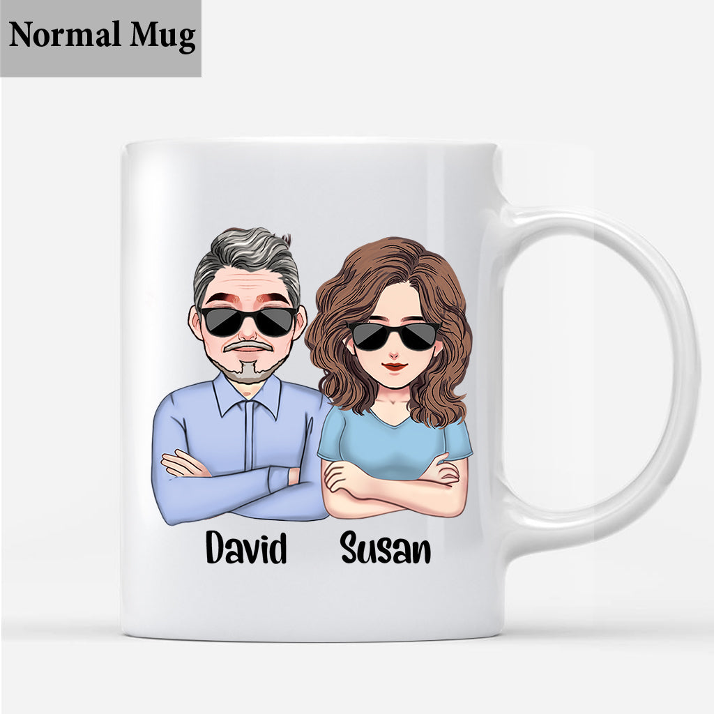 Like Father Like Daughter - Personalized Father Mug