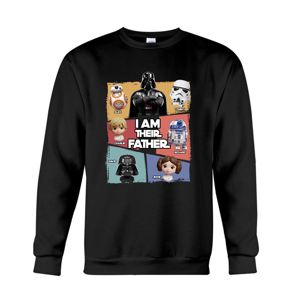 I Am Their Father - Personalized The Force T-shirt And Hoodie