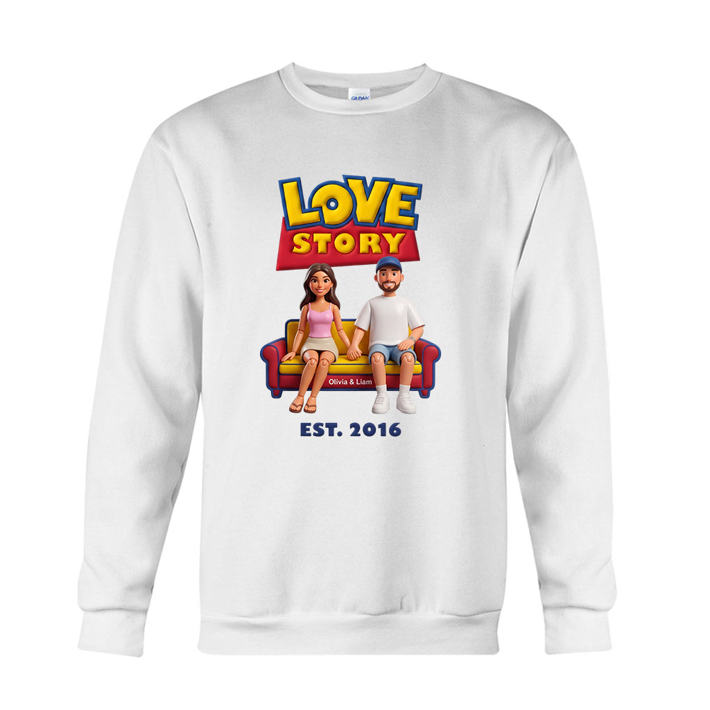 Our Love Story - Personalized Movie For Kids T-shirt And Hoodie