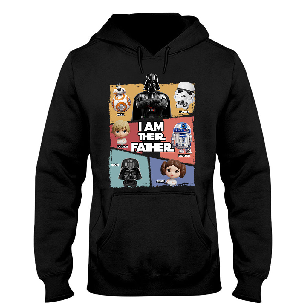 I Am Their Father - Personalized The Force T-shirt And Hoodie
