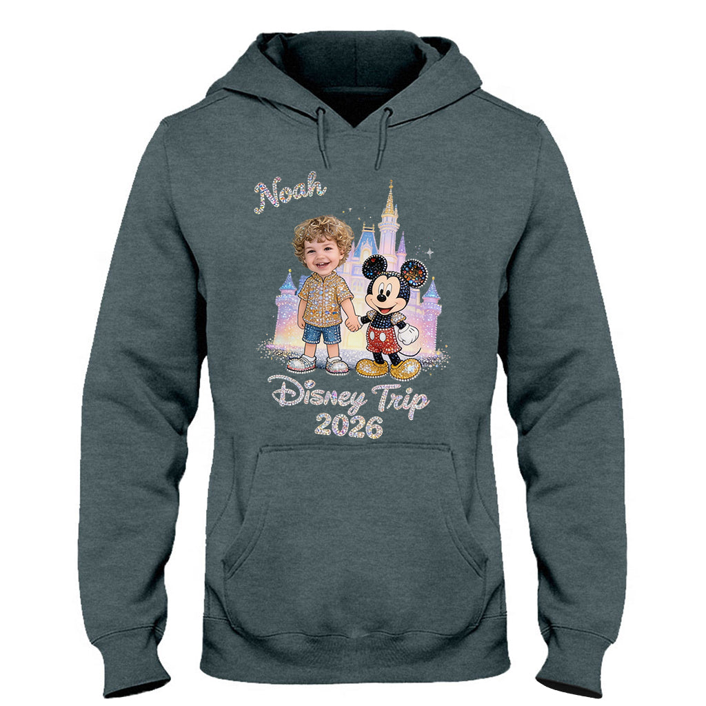 Custom Any Photo - Personalized Dream Trip T-shirt And Hoodie