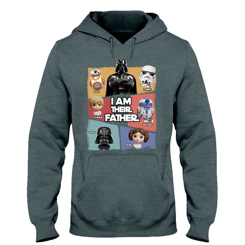 I Am Their Father - Personalized The Force T-shirt And Hoodie