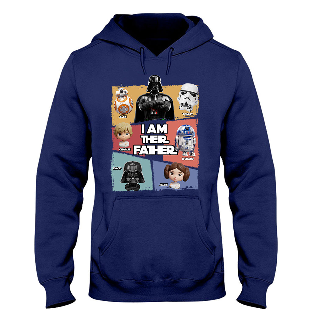 I Am Their Father - Personalized The Force T-shirt And Hoodie