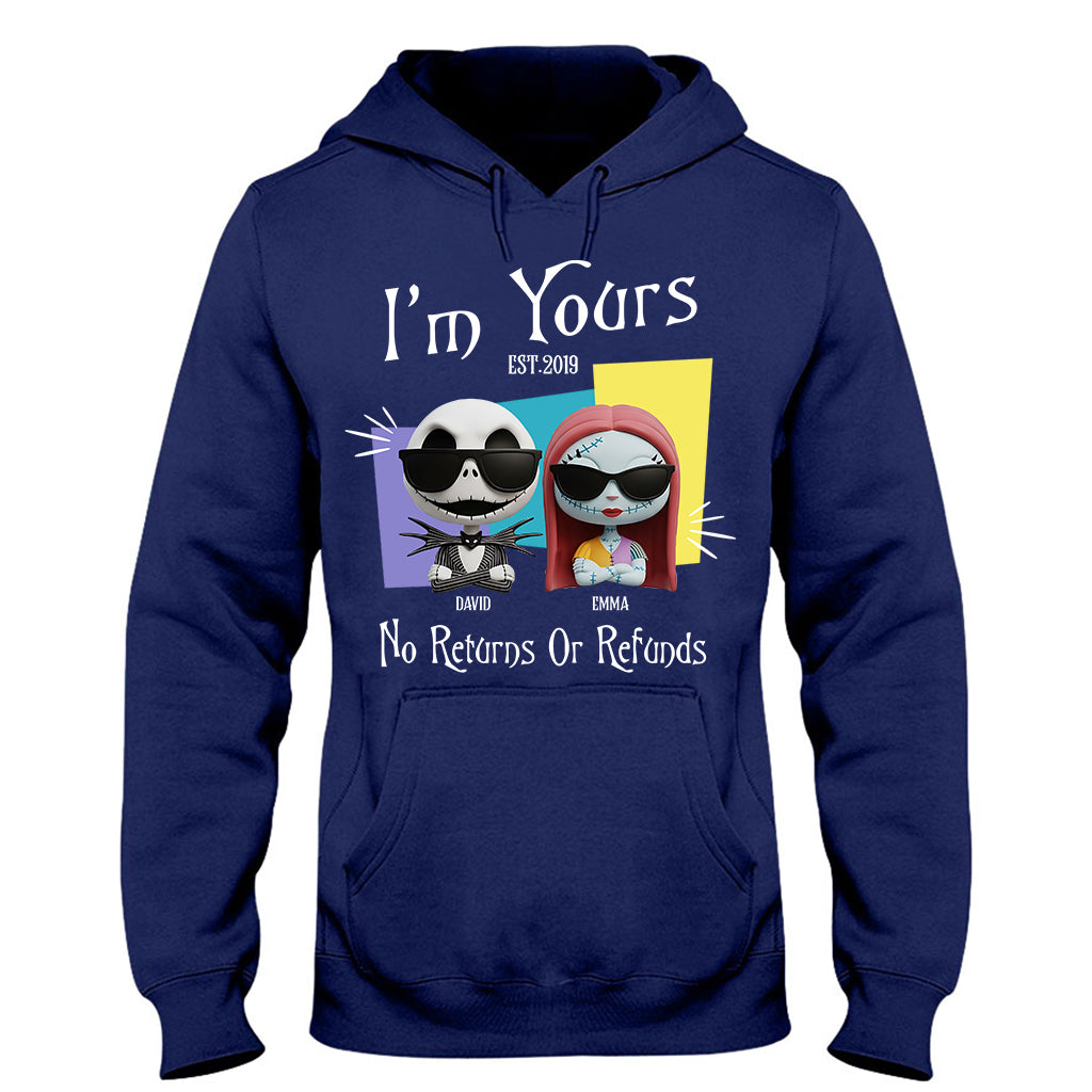 I'm Yours No Returns Or Refunds - Personalized Nightmare T-shirt And Hoodie