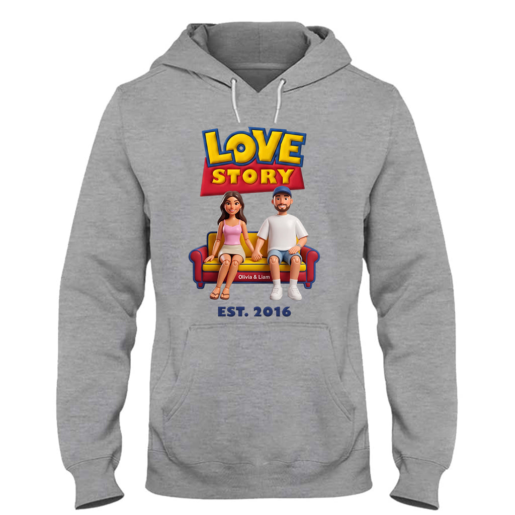 Our Love Story - Personalized Movie For Kids T-shirt And Hoodie