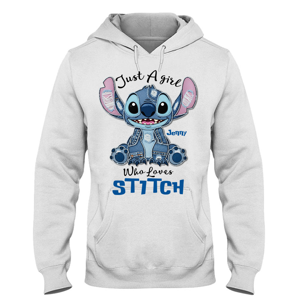 Just A Girl Who Loves Ohana - Personalized Ohana T-shirt And Hoodie