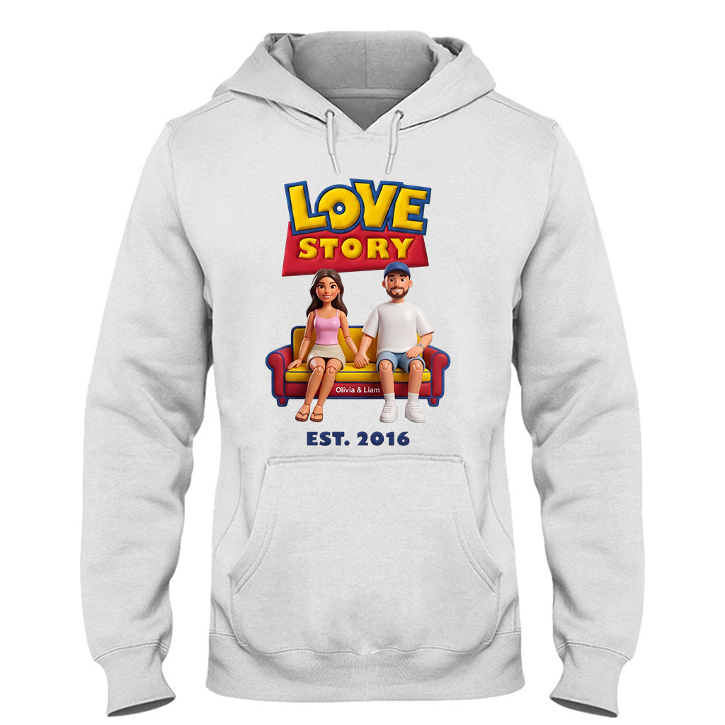Our Love Story - Personalized Movie For Kids T-shirt And Hoodie