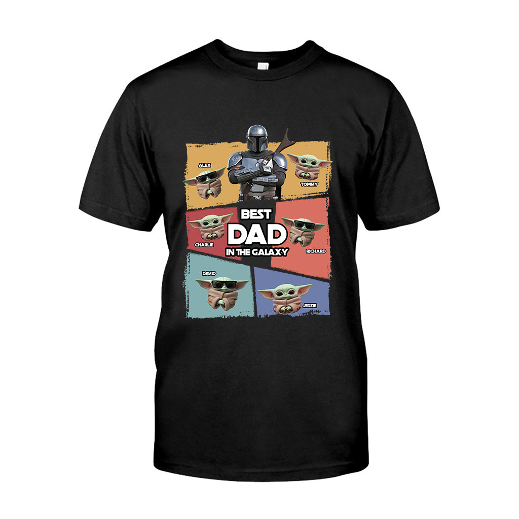 Best Dad In The Galaxy - Personalized The Force T-shirt And Hoodie