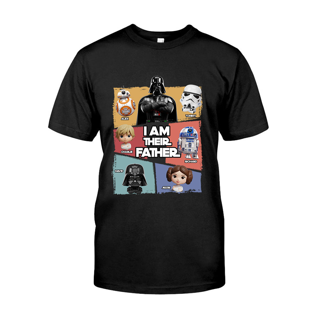 I Am Their Father - Personalized The Force T-shirt And Hoodie