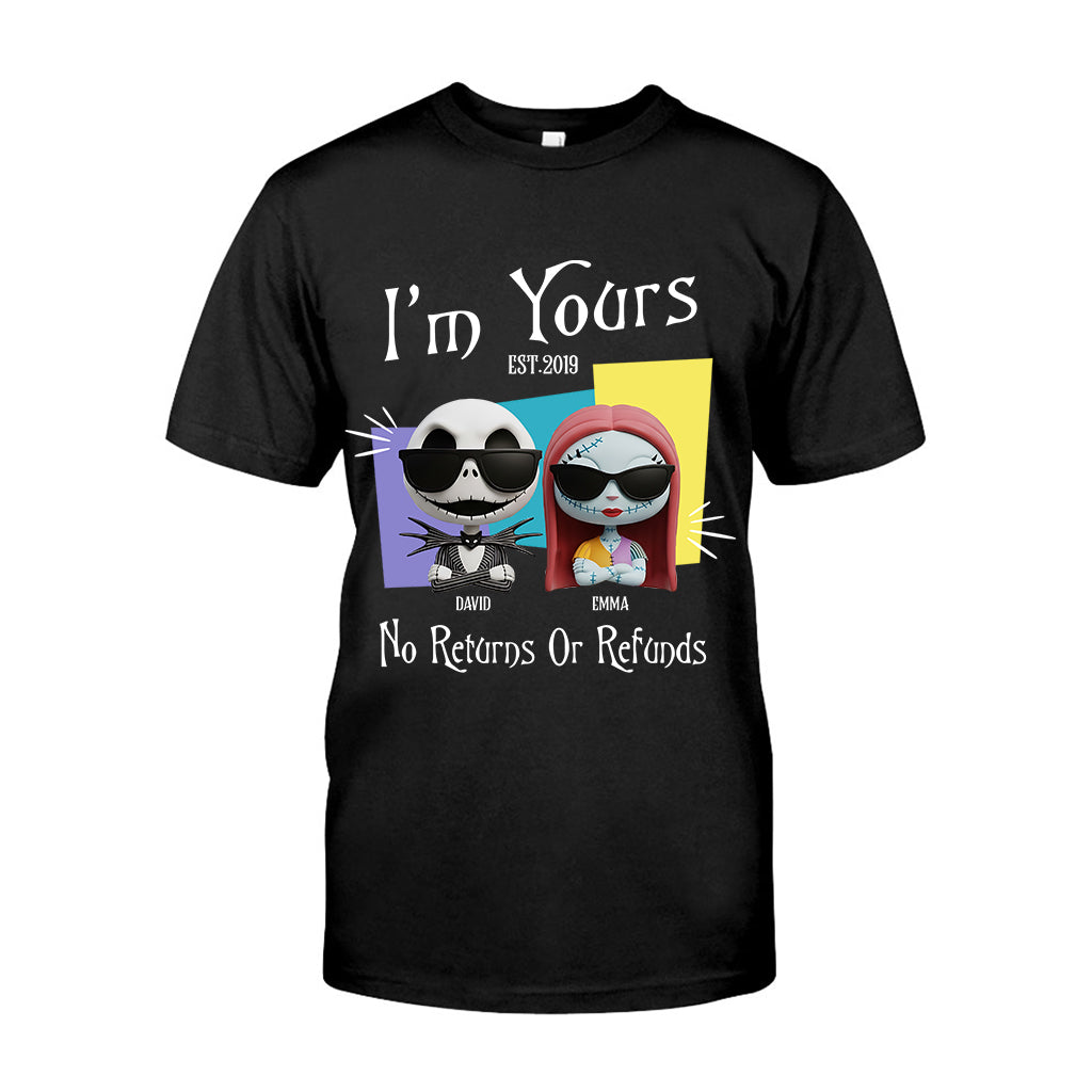 I'm Yours No Returns Or Refunds - Personalized Nightmare T-shirt And Hoodie