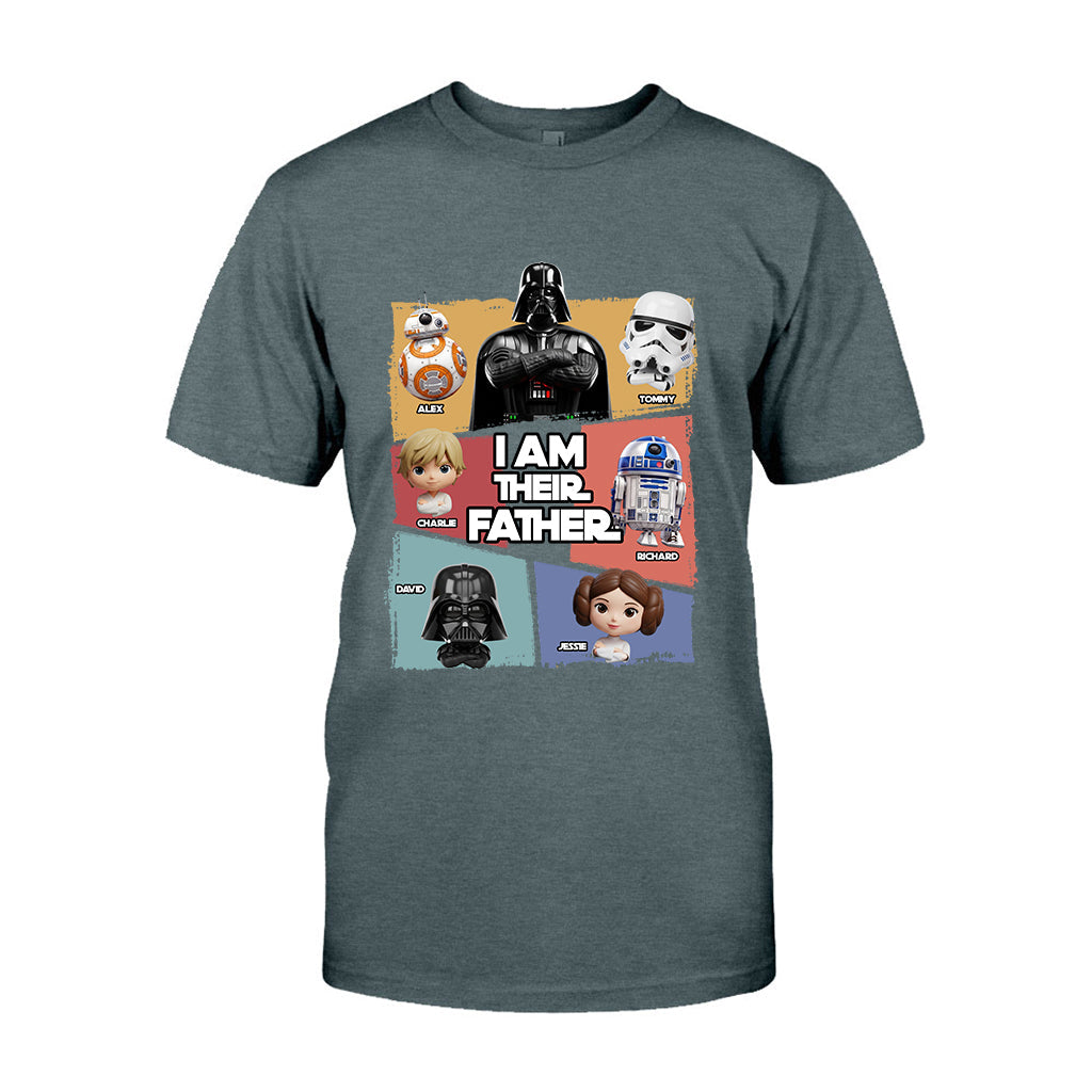I Am Their Father - Personalized The Force T-shirt And Hoodie