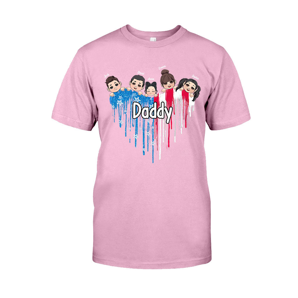 Best Dad Ever - Personalized Father T-shirt and Hoodie