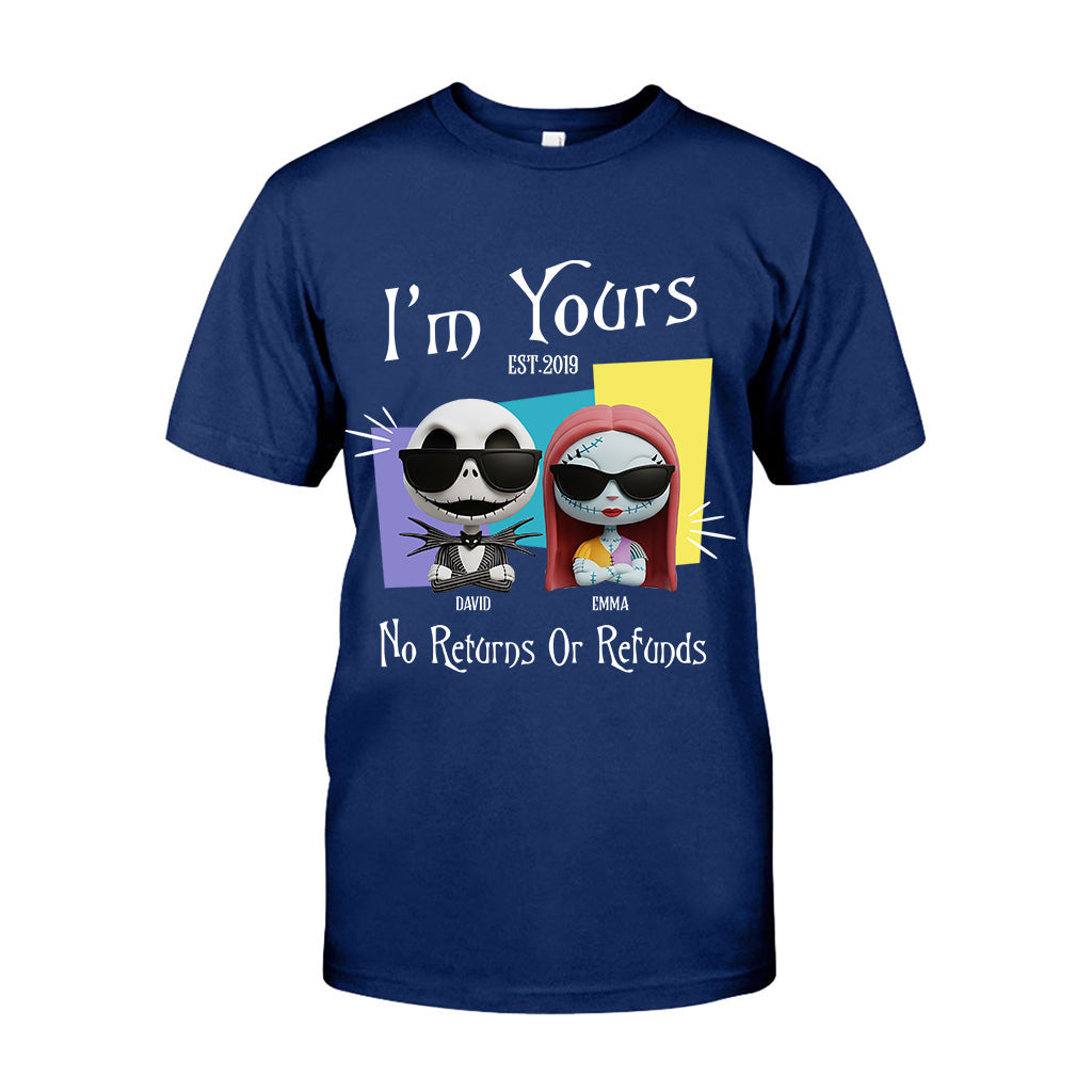 I'm Yours No Returns Or Refunds - Personalized Nightmare T-shirt And Hoodie