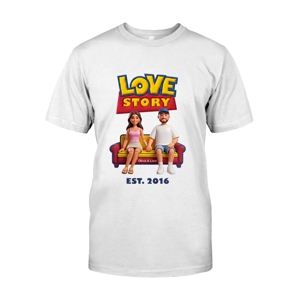 Our Love Story - Personalized Movie For Kids T-shirt And Hoodie