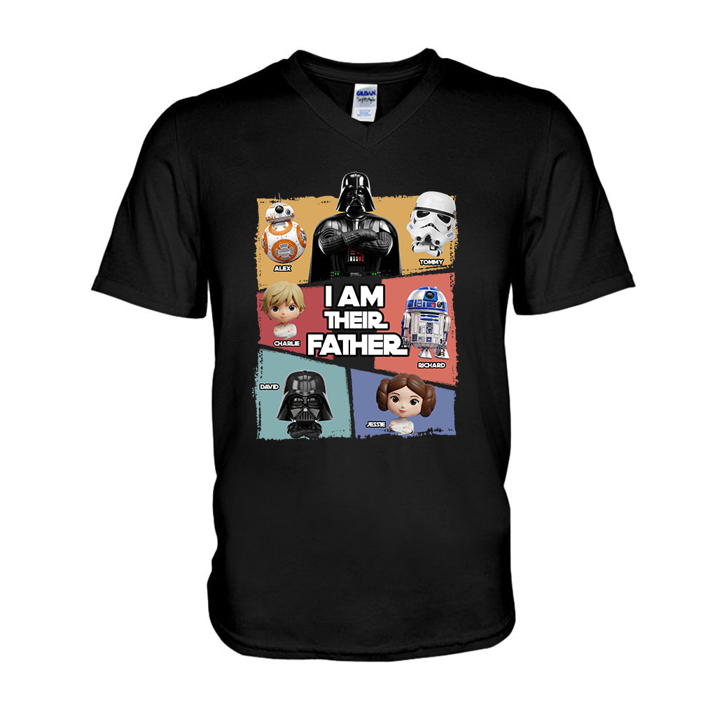 I Am Their Father - Personalized The Force T-shirt And Hoodie