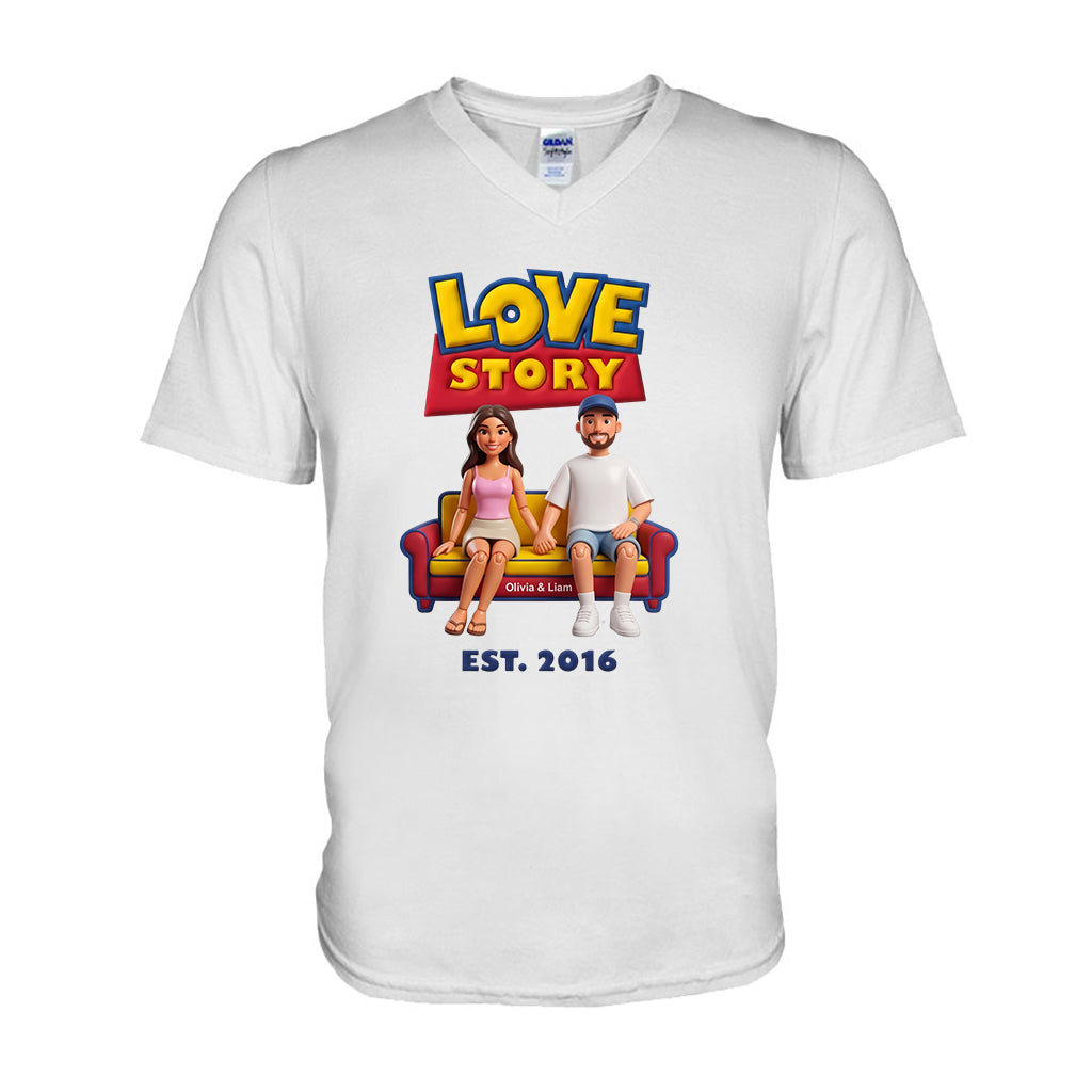 Our Love Story - Personalized Movie For Kids T-shirt And Hoodie