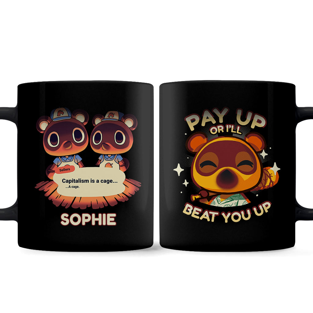 Let's Have Fun With Raccoon - Personalized Mug
