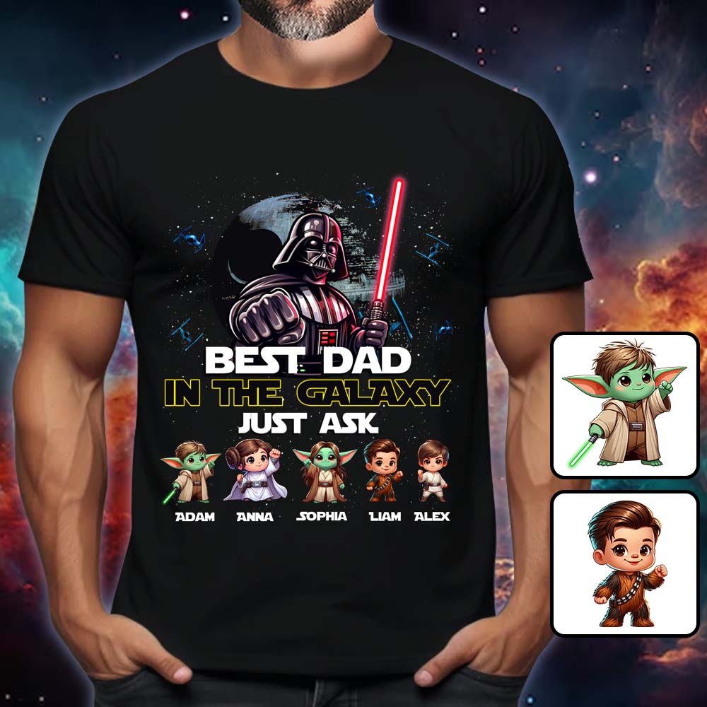 I'm Their Father Fist Bump - Personalized The Force T-shirt And Hoodie