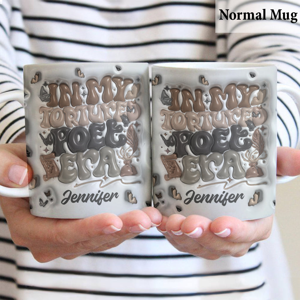 In My Tortured Poet Era - Personalized Tay-tay Lover Mug