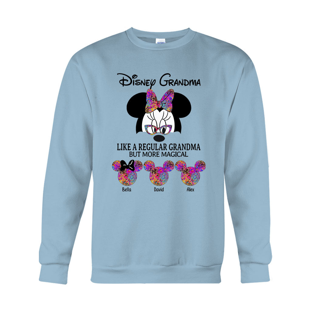 Magical Grandma Mom - Personalized Mouse T-shirt And Hoodie