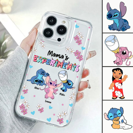 Mama's Experiments - Personalized Mother Clear Phone Case