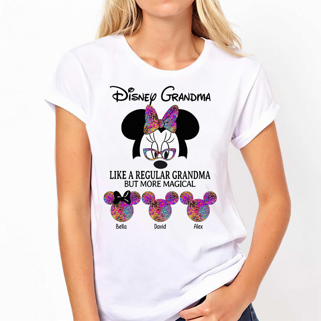 Magical Grandma Mom - Personalized Mouse T-shirt And Hoodie
