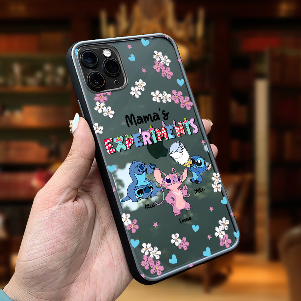 Mama's Experiments - Personalized Mother Clear Phone Case