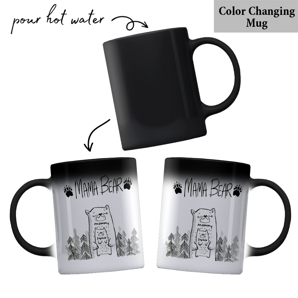 Mama Bear - Personalized Mother Mug