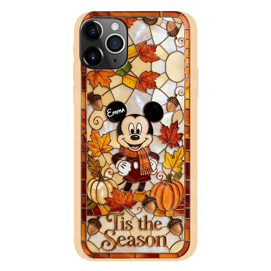Autumn Cartoon Character - Personalized Mouse Full Print Phone Case