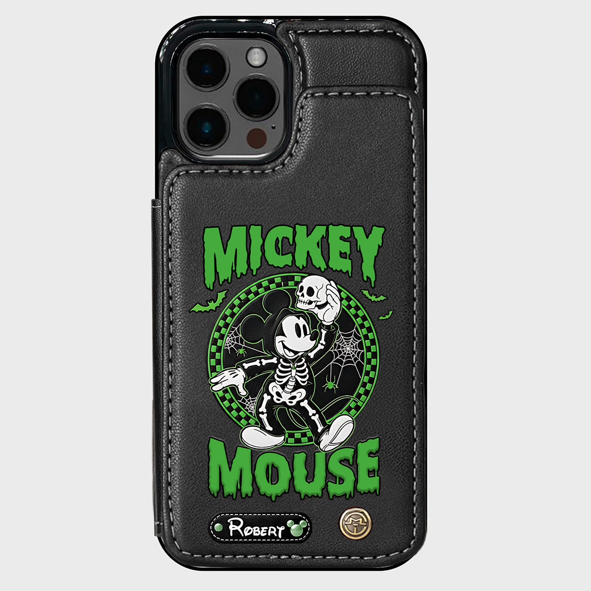 No So Scary Party - Personalized Mouse Wallet Phone Case