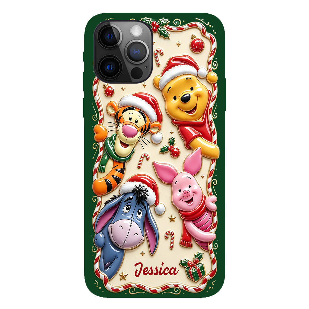 The Best Time Of The Year - Personalized Yellow Bear Full Print Phone Case