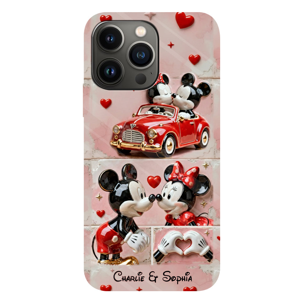 Happily Ever After - Personalized Mouse Full Print Phone Case