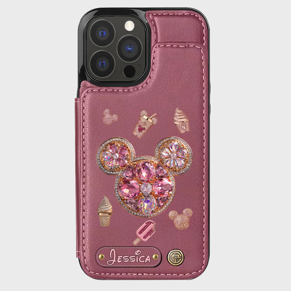 Magical Moments - Personalized Mouse Wallet Phone Case