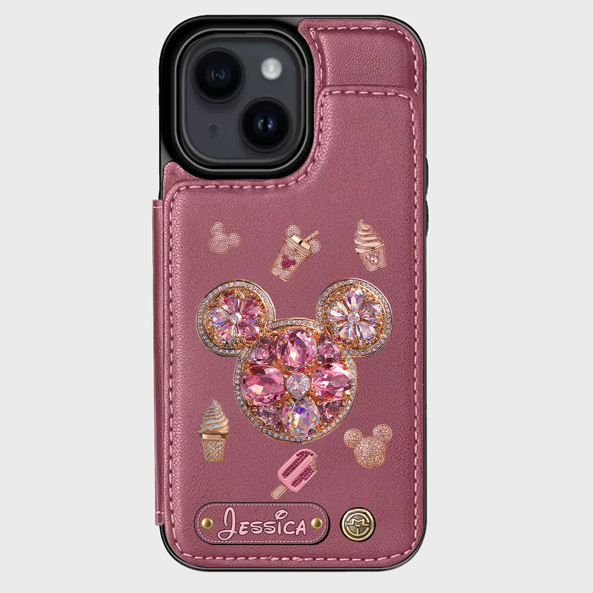 Magical Moments - Personalized Mouse Wallet Phone Case