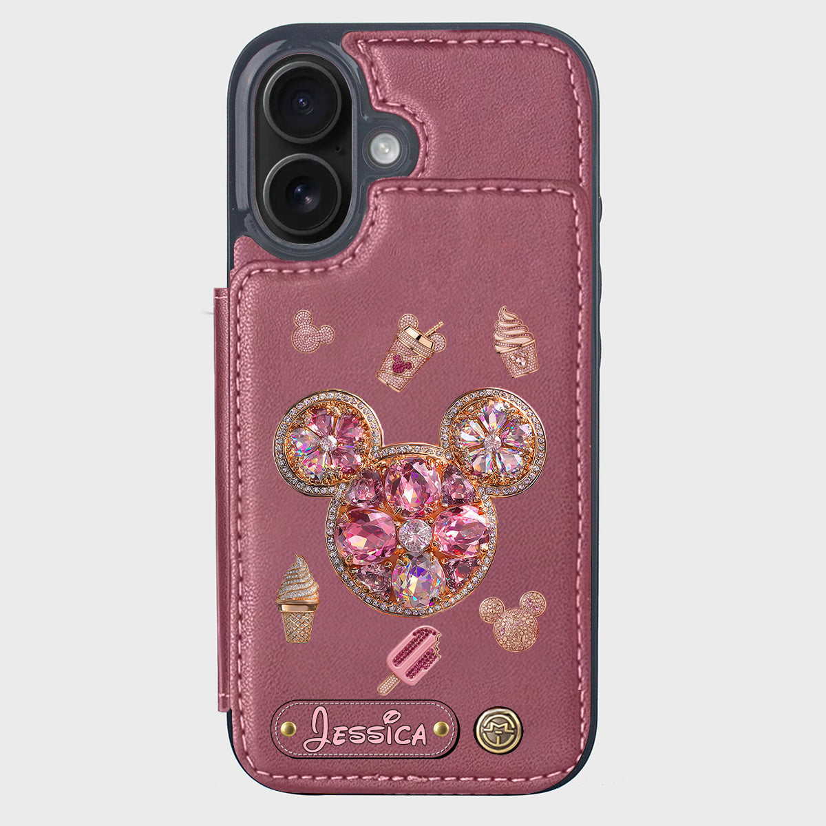 Magical Moments - Personalized Mouse Wallet Phone Case